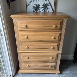 Beautiful 5 Drawer Wood Dresser