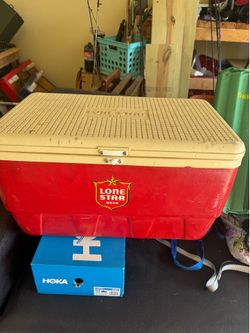 Lone star Beer ice chest 1973