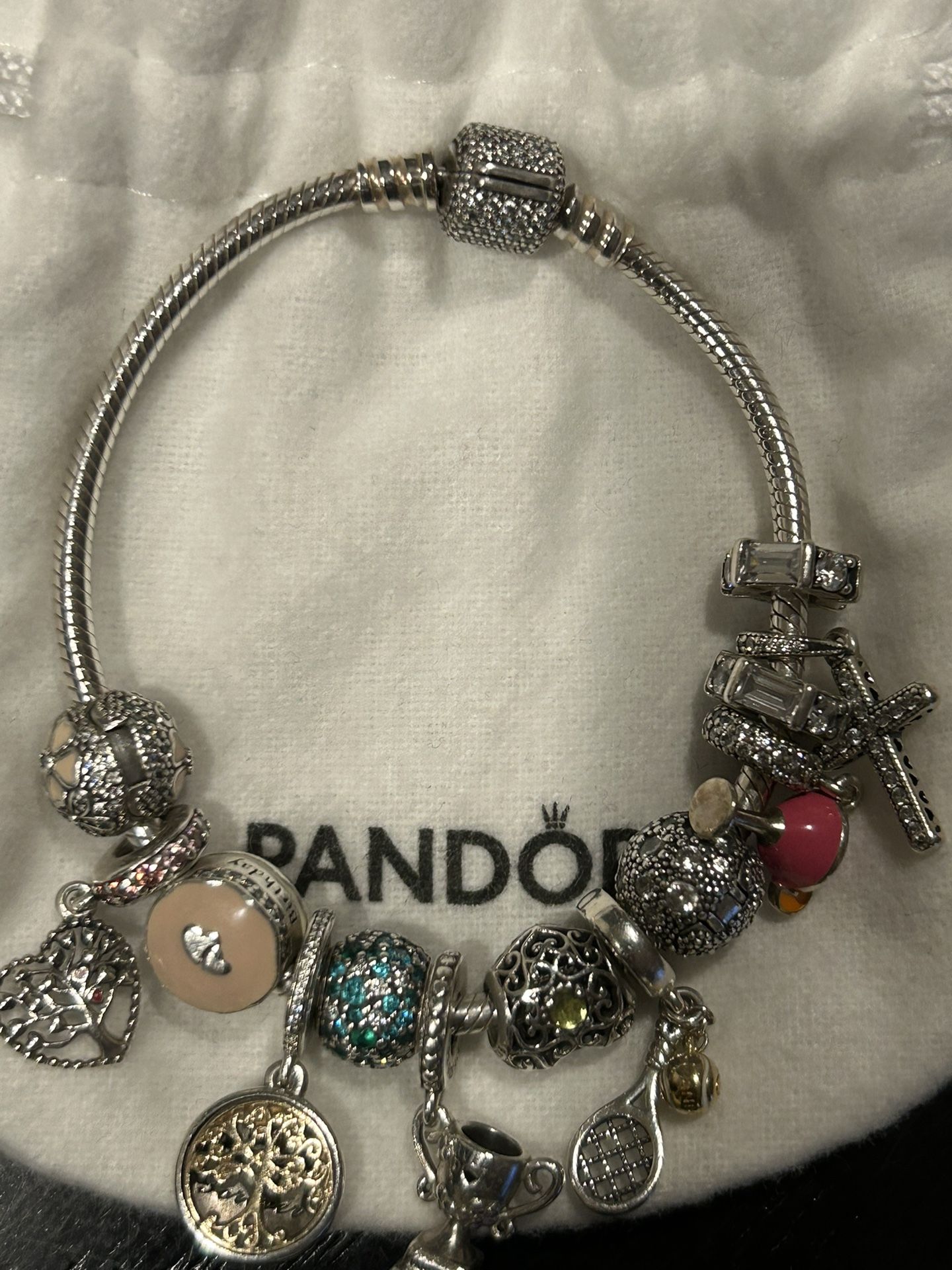 Pandora Bracelet With Charms