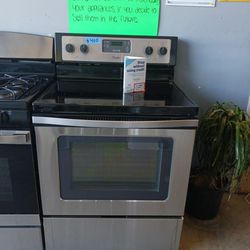 WHIRLPOOL ELECTRIC STOVE Stainless Steel 