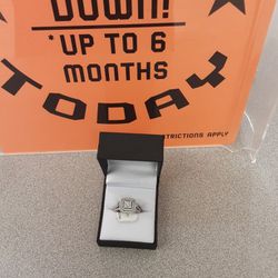Diamond 💎 Engagement Ring Band Set