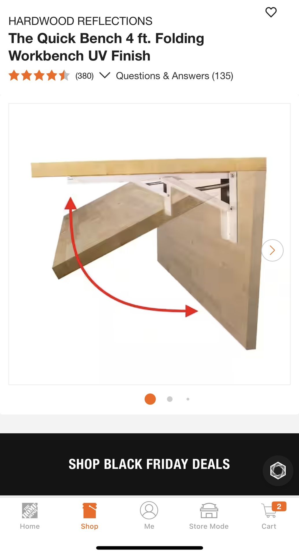 Folding Work Table 