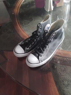 Leather Converse All Stars