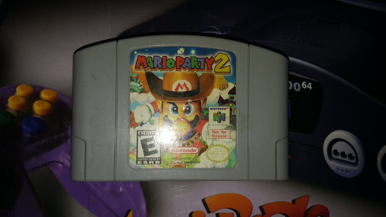 Nintendo 64 N64 NFR Mario Party 2