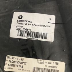 Jeep Wrangler Jl Carpet Mat