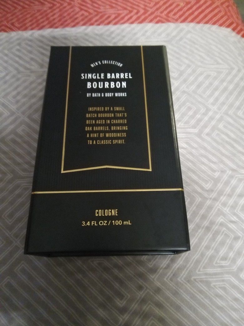 Men Bath & Body Works Single Barrel Bourbon Cologne Brand New