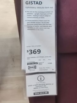 IKEA recliner