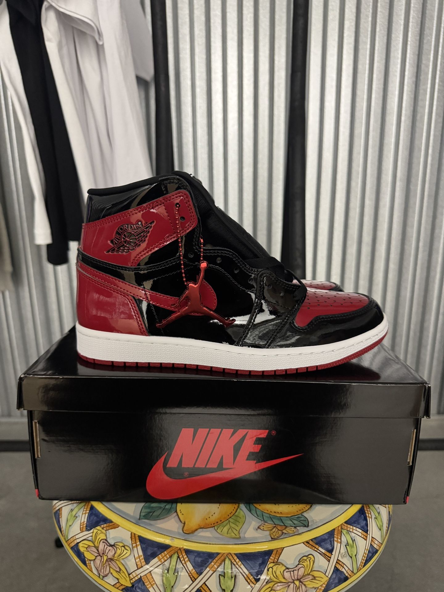 Jordan 1 High Patent Bred