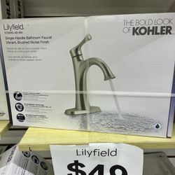 Kohler Lilyfield Single-Handle Bathroom Faucet