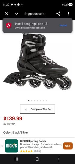 New roller blades never worn