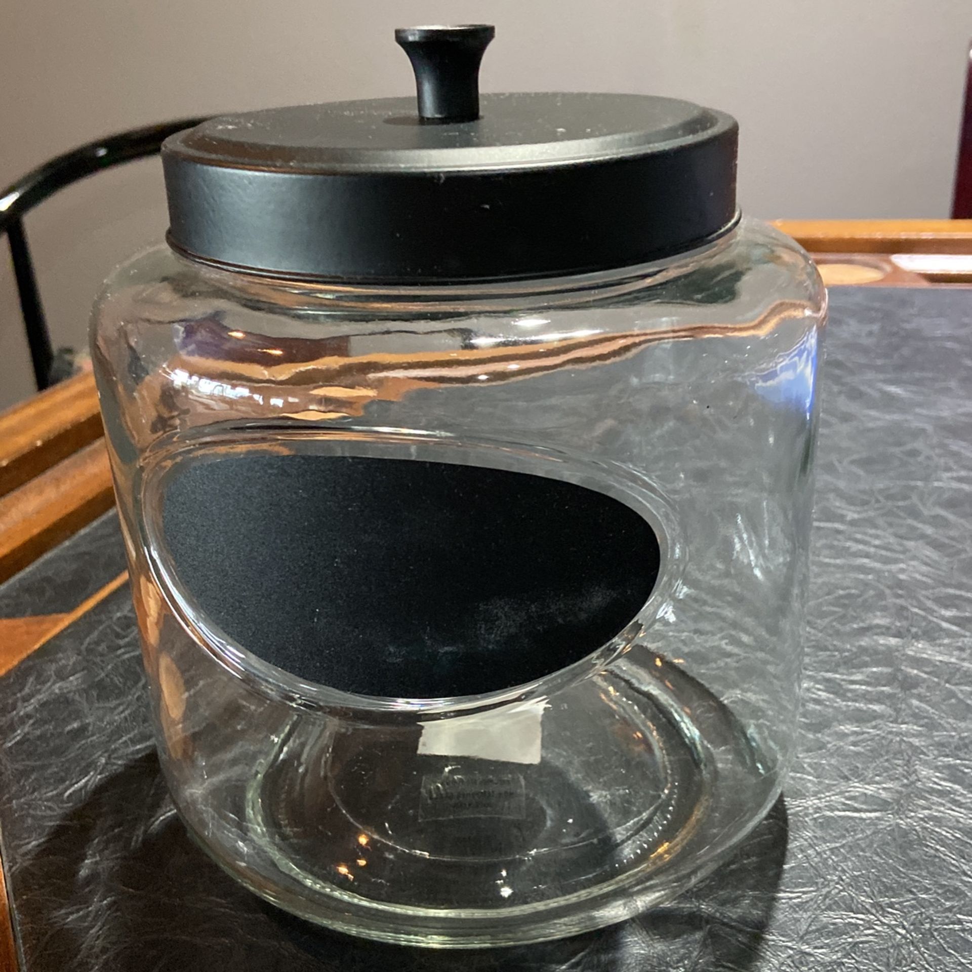 Glass Jar.