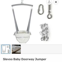 Baby Doorway Jumper With Ceiling Hook 