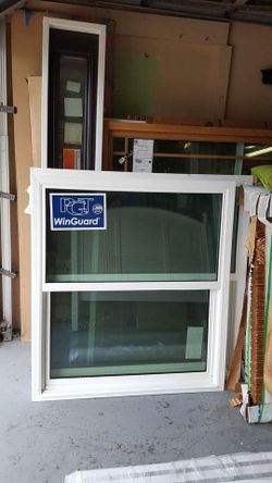 Brand New 36W  x  53"H PGT WinGuard Single Hung Impact Window