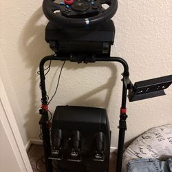 Steering Wheel W Stand 