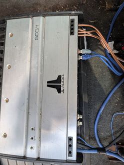 JL audio 500/1 subwoofer amp