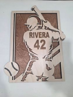 Custom double layered wood sport frames