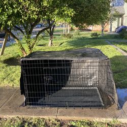 Dog Crate With Cover 