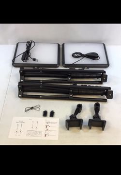 NiceVeedi NV-L12 Black Adjustable Brightness Dimmable Photography Video Light