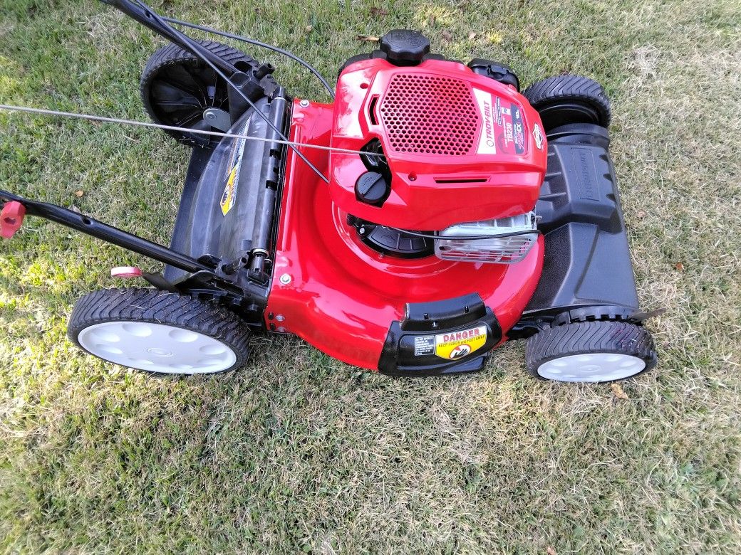 Troy-Bilt Self-propelled Mower With Bagger