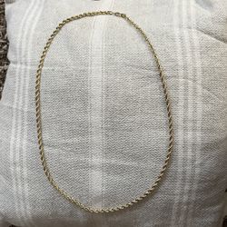 14k Gold Rope Chain