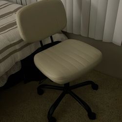 Ivory Beige Chair