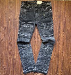 Men’s Cargo Stacked Jeans Size 36