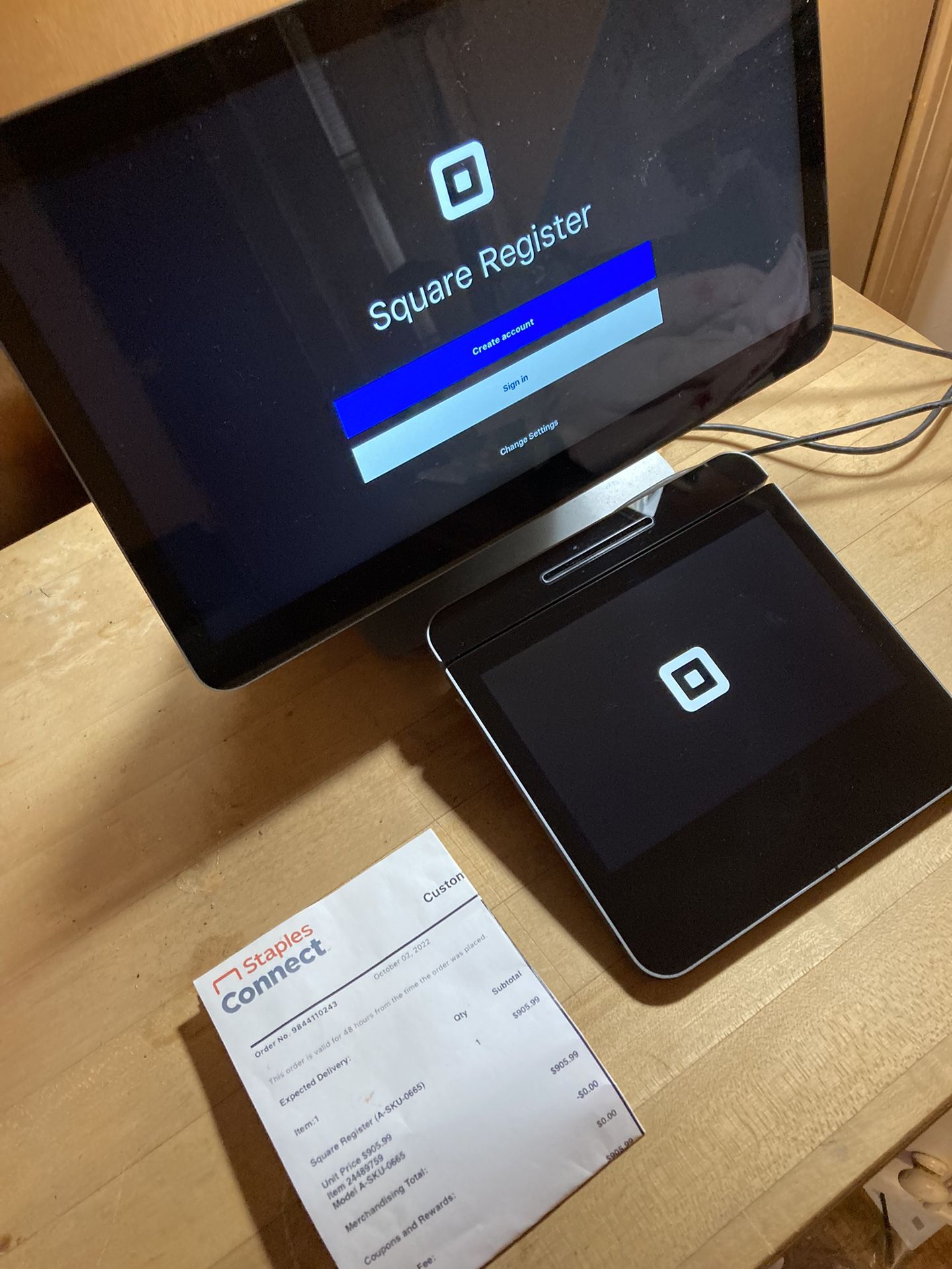 SQUARE POS (ORIGINALLY $900)