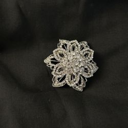 Star Diamond Brooch