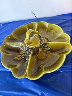 Vintage chip and dip tray