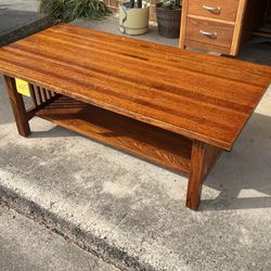 Oak Coffee Table 