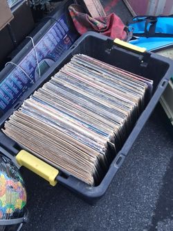 Large Lot of Vinyl Records