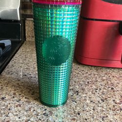 Watermelon Starbucks Cup