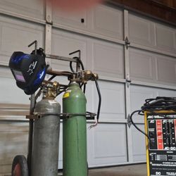 Welder And Cutting Torch 