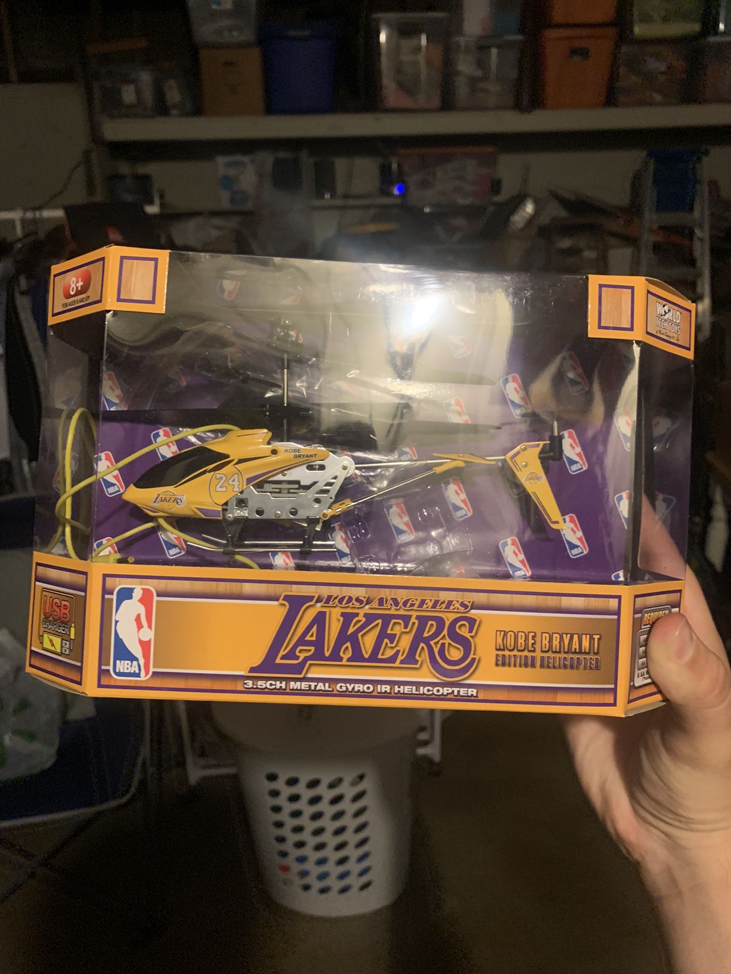Collectible Kobe Lakers Toy Helicopter