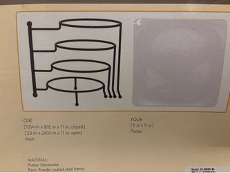 Large buffet style tier serving platters for