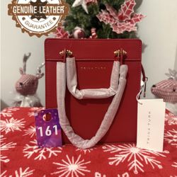 TRINA TURK PINK MINI TOTE