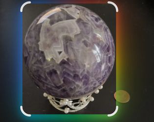 Large Dream Amethyst Sphere