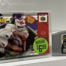Rare Clay Fighters Sculptor’s Cut-N64 Grail-Blockbuster Exclusive/Blockbuster Sealed Collectible