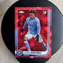 2025-26 Topps Chrome MLS Alonso Martinez New York City FC #85 - #2/5