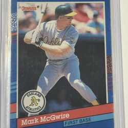 McGwire 91 Donruss card 