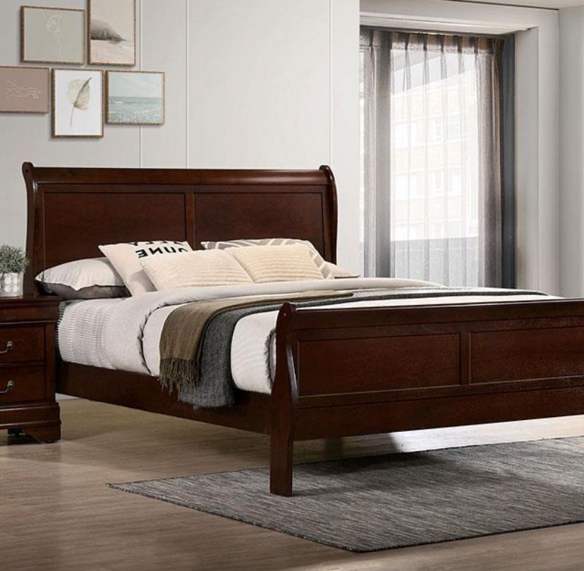 Full Size Bed Frame Cherry