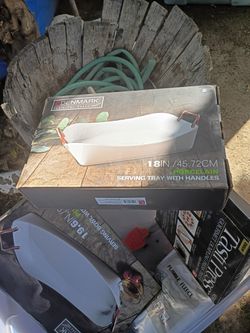 Denmark 18 Inch Serving Tray With Handles 