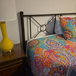 Queen Bedroom Set All Wood Metal Frame