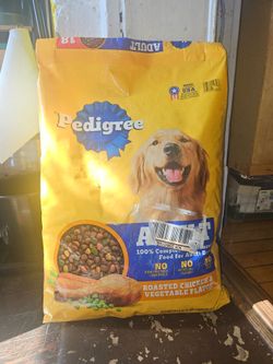 18 pounds Pedigree Dry dig food