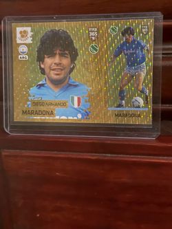 Diego Armando Maradona 2019 Panini FIFA 365 GOLD Sticker Argentina