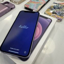 iPhone 12mini Purple 256gb Bundle