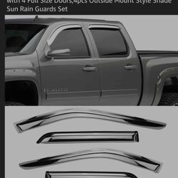 Window Visor for 2004-2006 Toyota Tundra Double Cab
