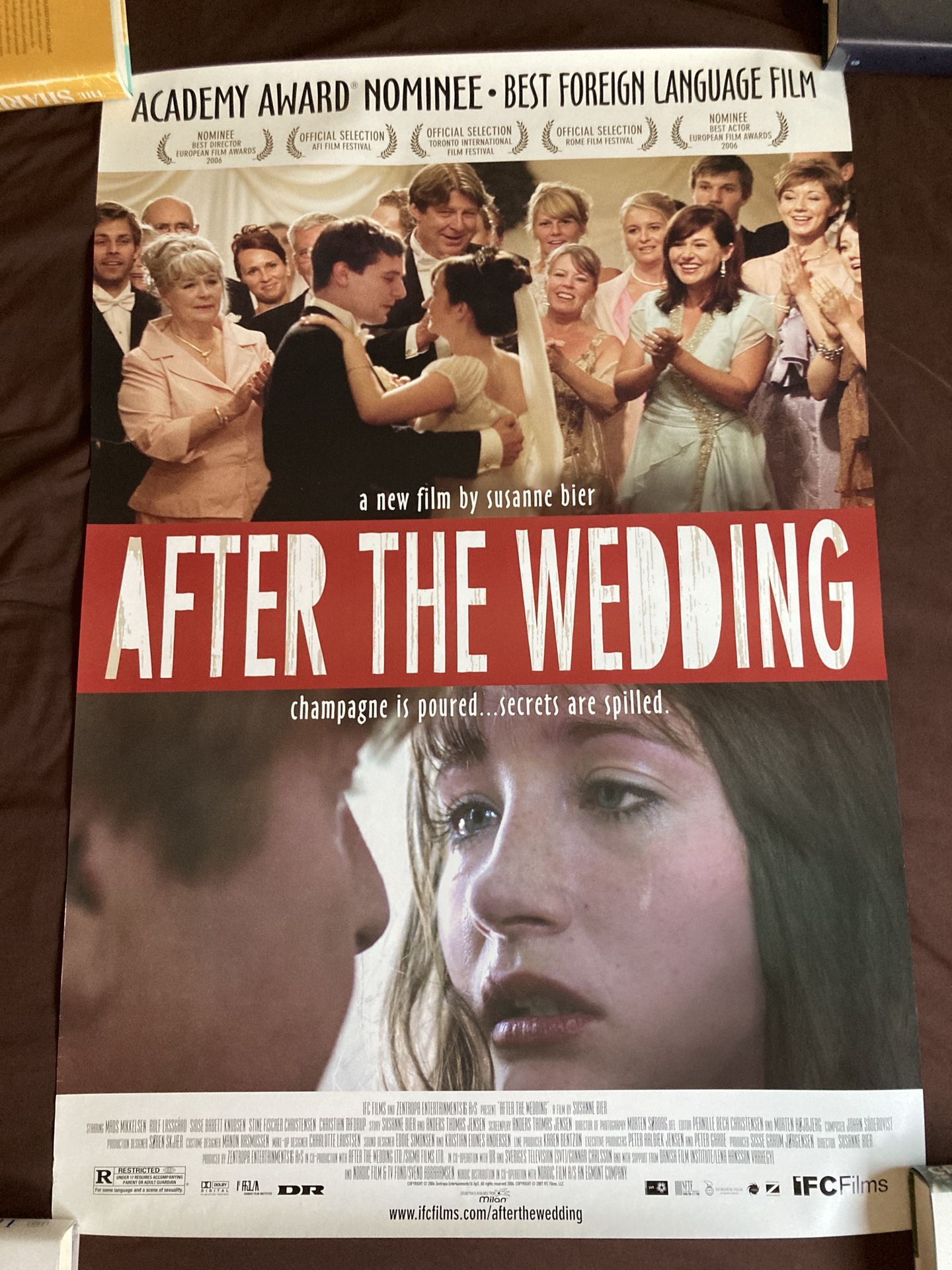 After The Wedding (2006, dir. Susanne Bier) Movie Poster