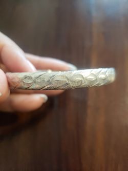 Girls Sterling Silver Bangle