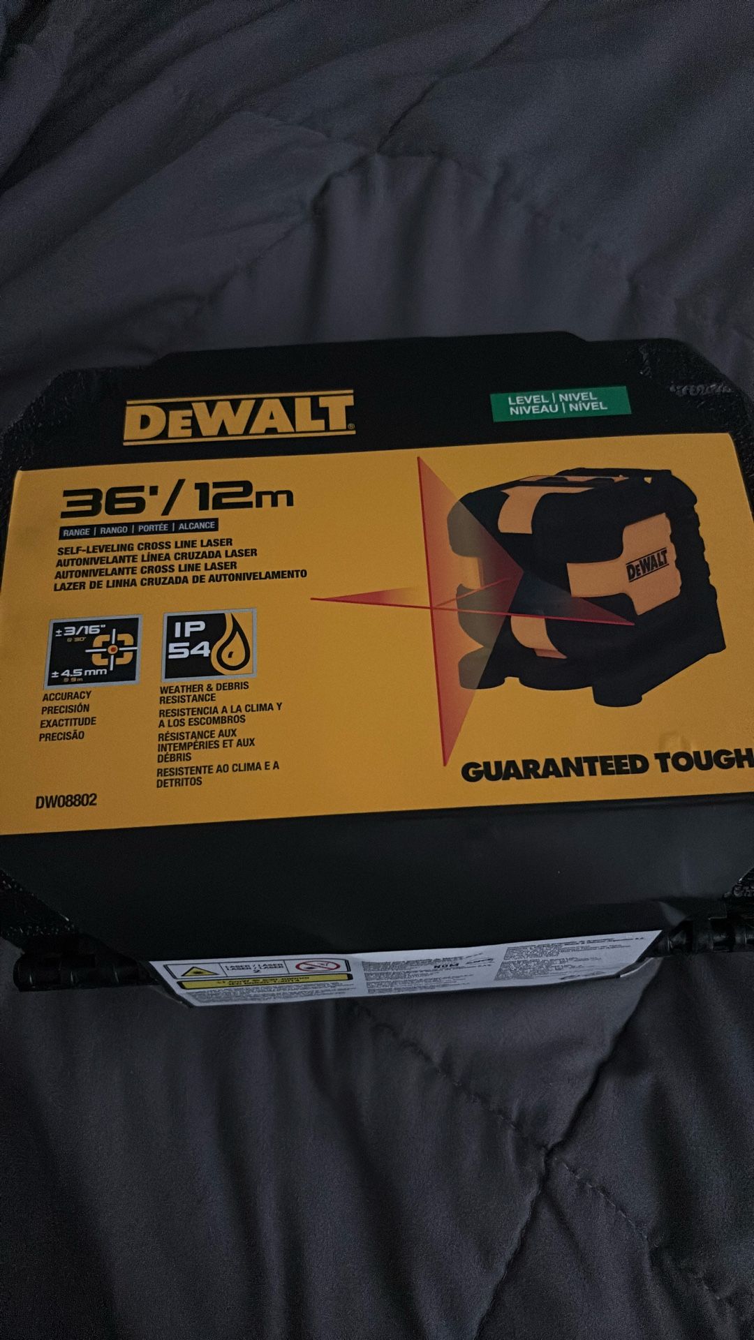 Dewalt Cross Line Laser